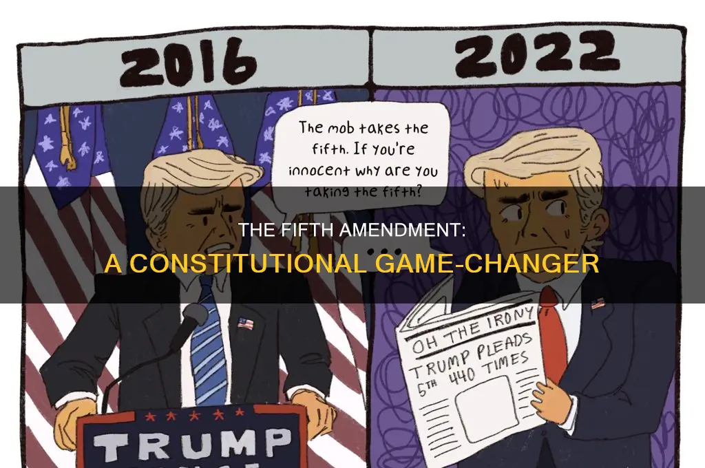how did the 5th amendment change the constitution