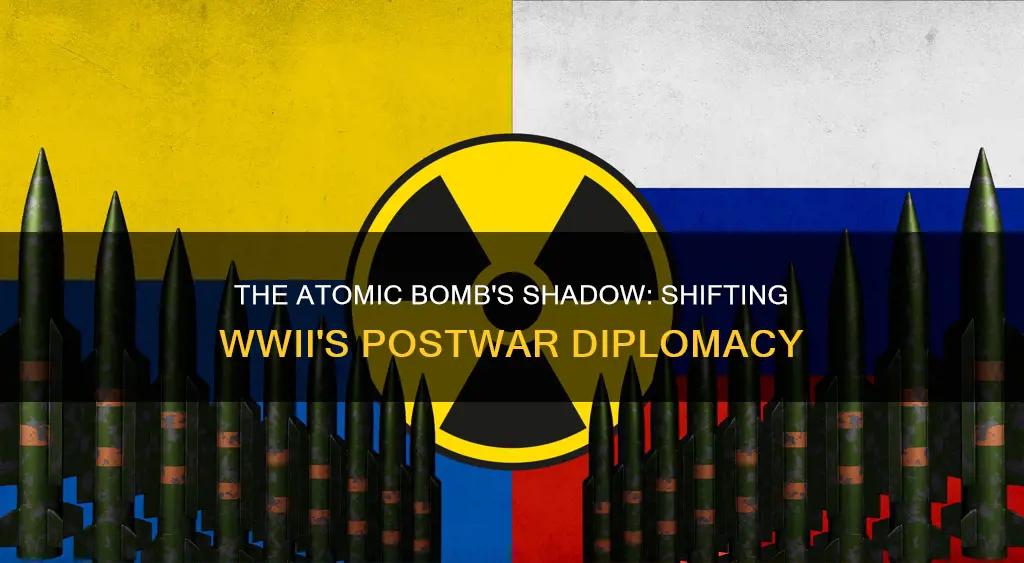 how did the atomic bomb changed diplomacy post wwii