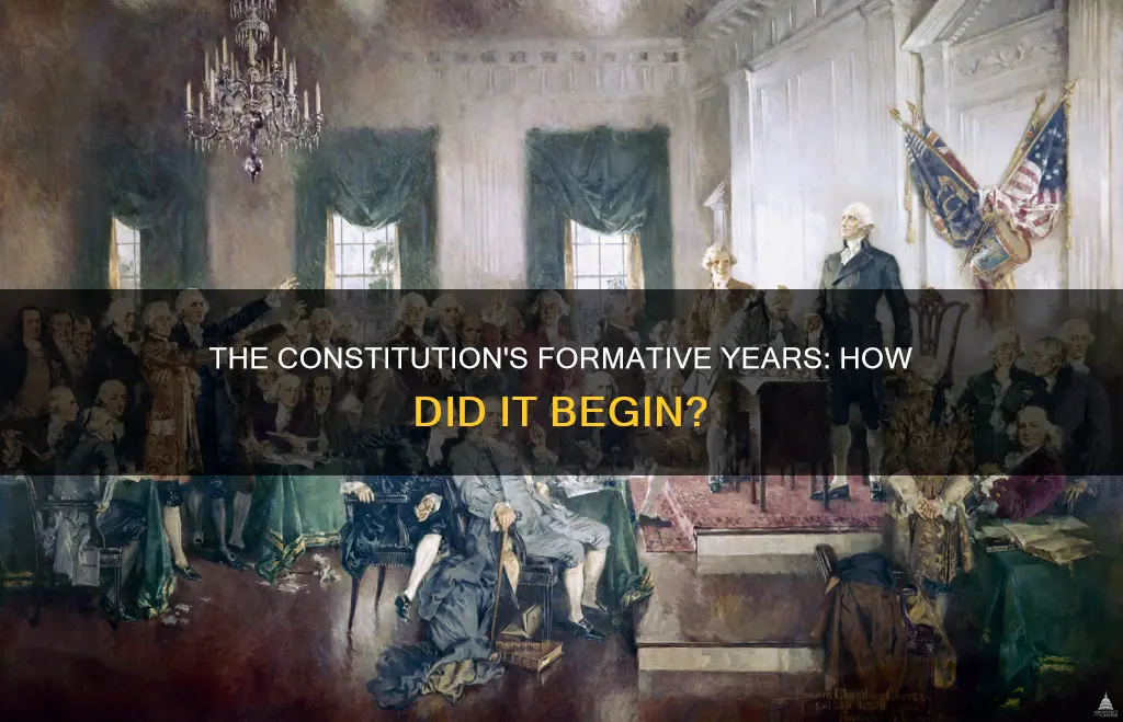 how did the beginning of the constitution come together