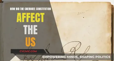 The Cherokee Constitution: A US Influence