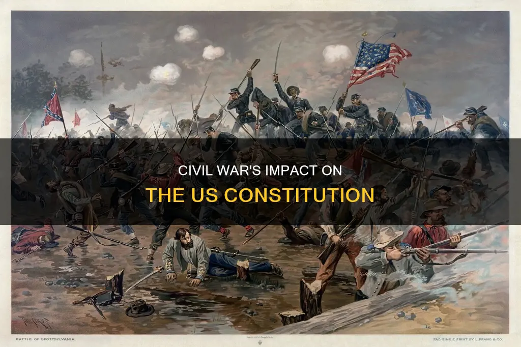 how did the civil war affect the constitution
