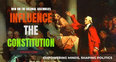 Colonial Assemblies' Influence on the US Constitution