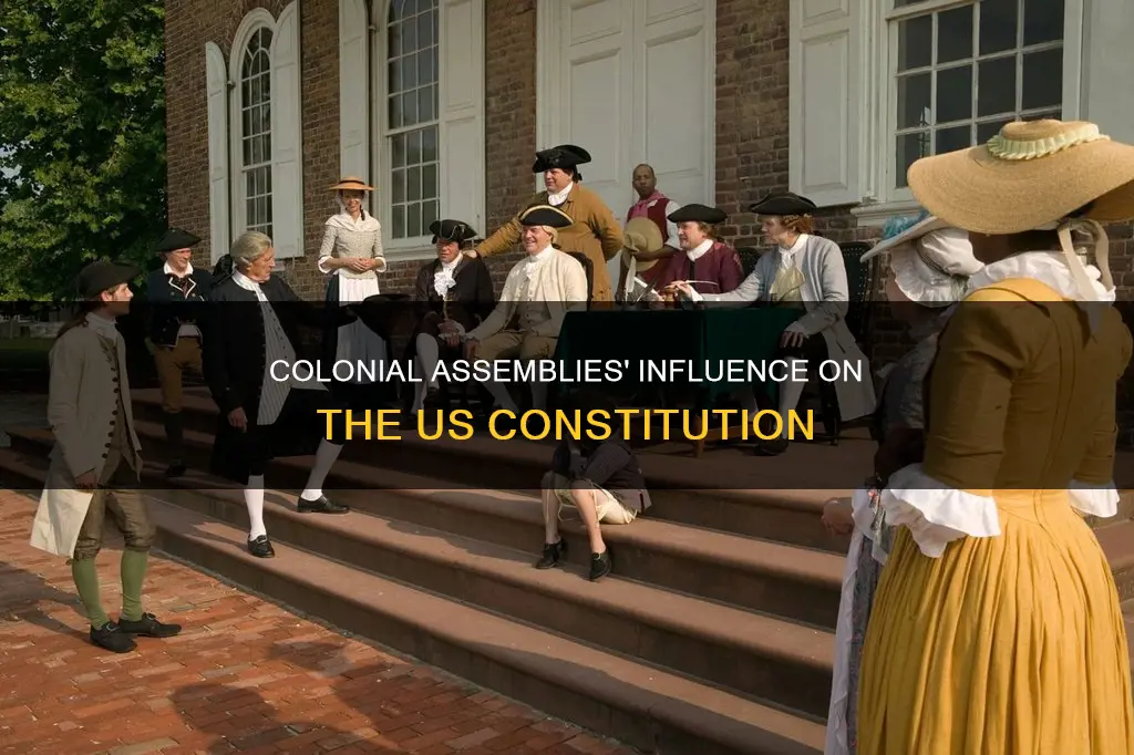 how did the colonial assemblies influence the constitution