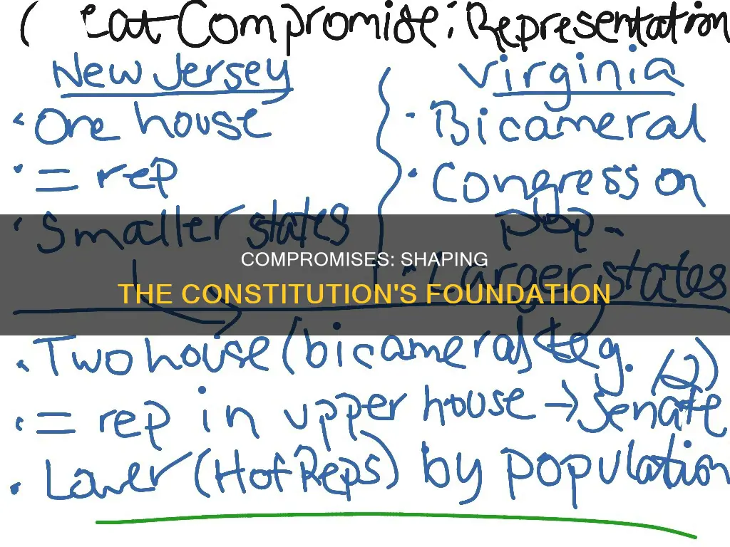how did the compromises helped shape the constitution