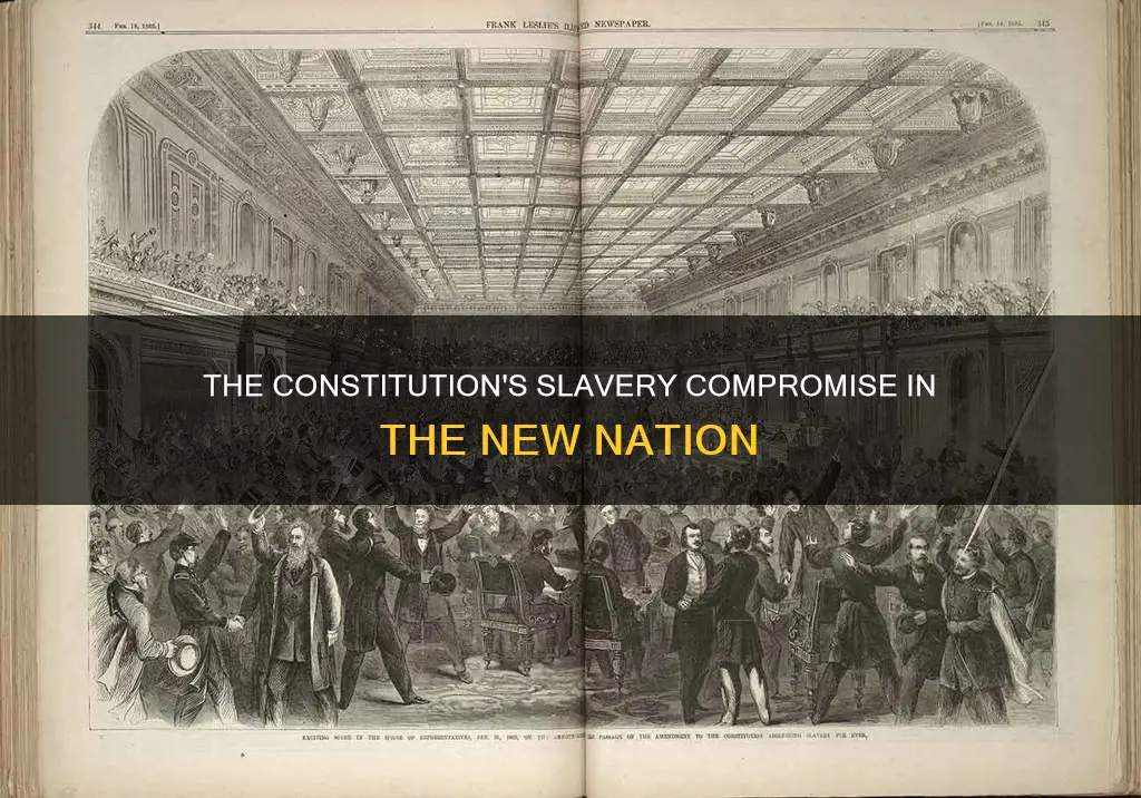 how did the constitution address slavery in the new nation