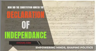 Constitution's Response to Declaration of Independence