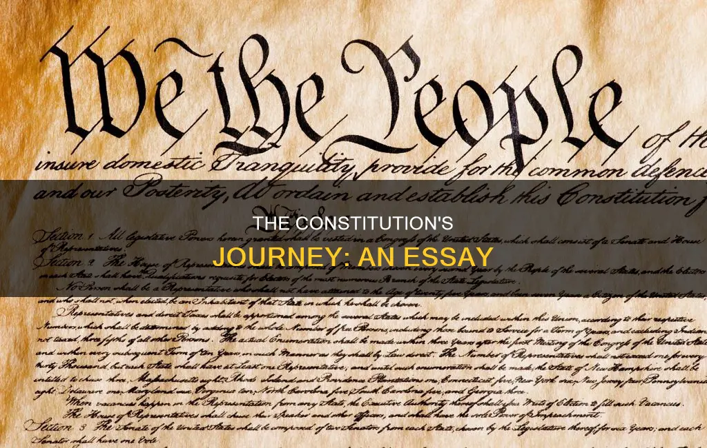 how did the constitution came into existence essay