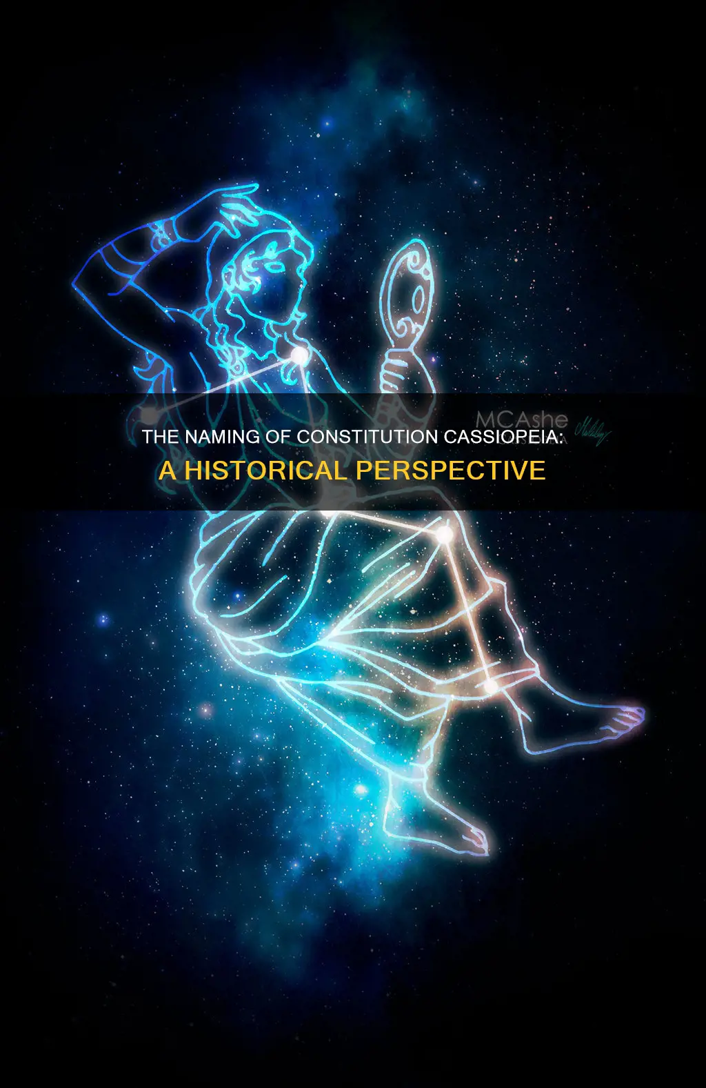 how did the constitution cassiopeia get its name