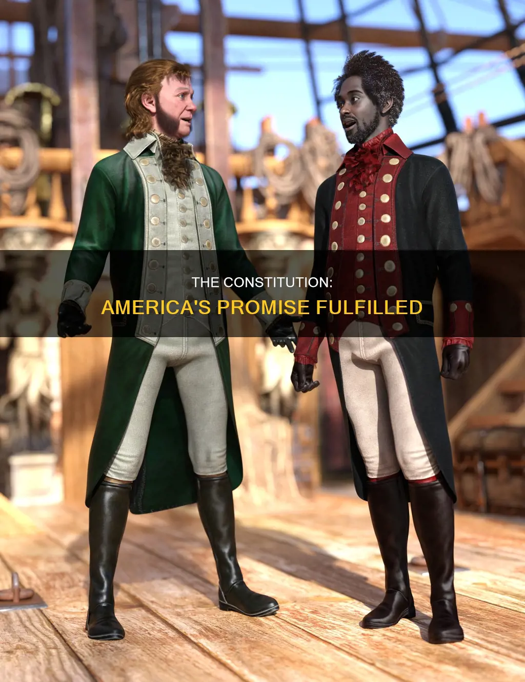 how did the constitution help fulfill the promise of america