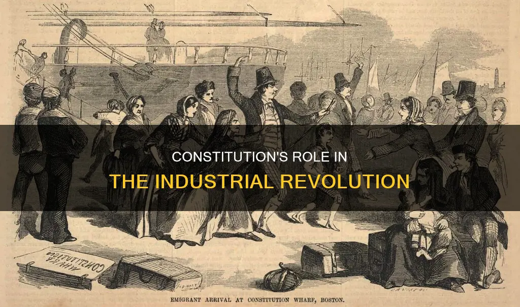 how did the constitution help the industrial revolution