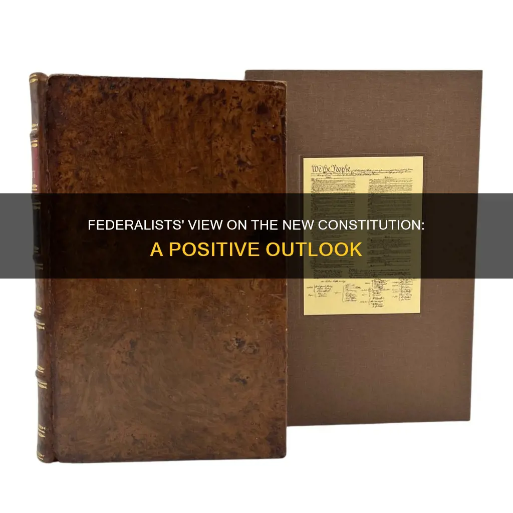 how did the federalists feel about the new constitution