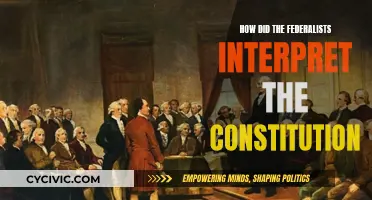 Federalists' Unique Take on the US Constitution