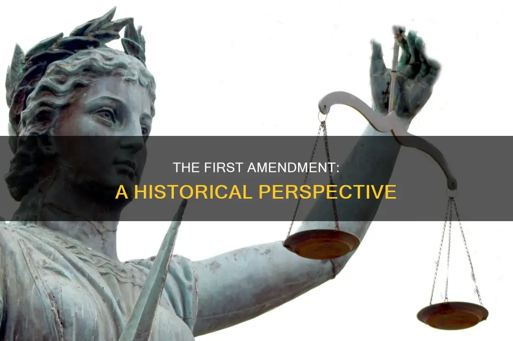 how did the first amendment come to be
