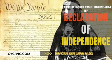 Iroquois Constitution's Influence on the Declaration of Independence