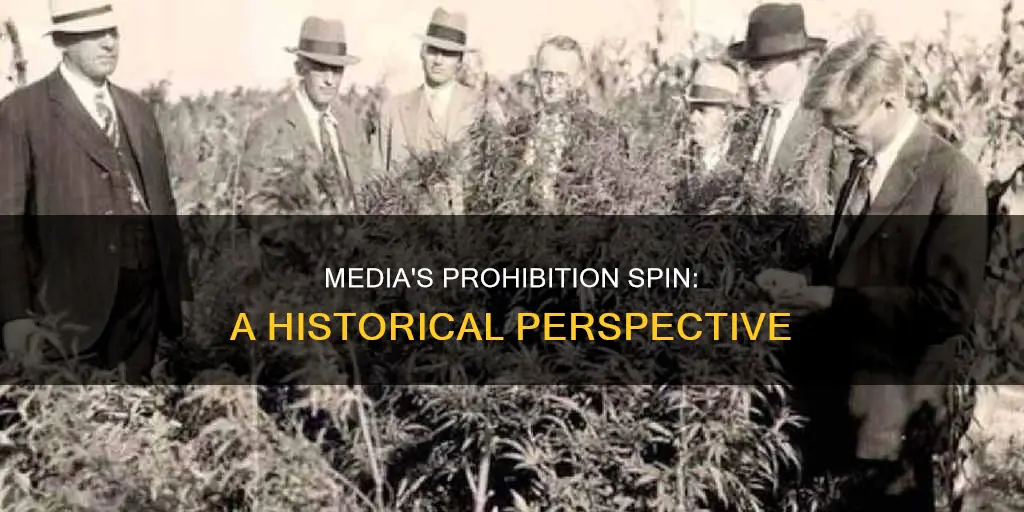 how did the media portray the constitutional passage of prohibition