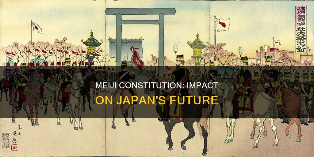 how did the meiji constitution influence the future