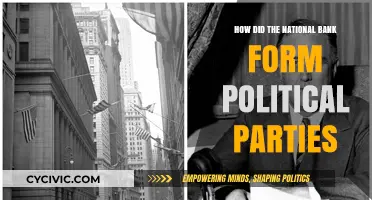 How National Banks Shaped the Formation of Political Parties