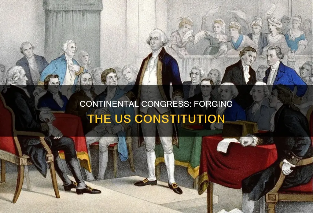 how did the second continental congress influence the constitution