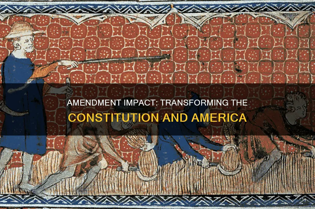 how did the thirteenth amendment change the united states constitution