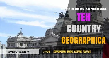 Geographical Divide: How Political Parties Split the Nation's Map