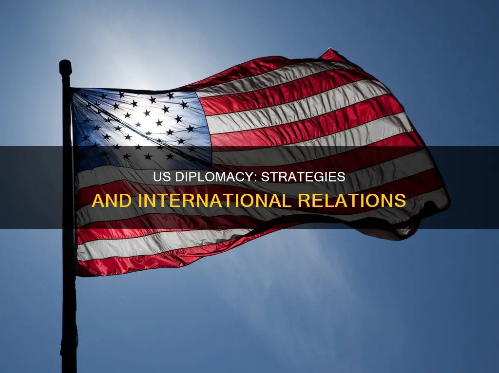 how did the us try to use diplomacy