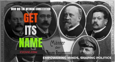 The Weimar Constitution: A Historical Naming