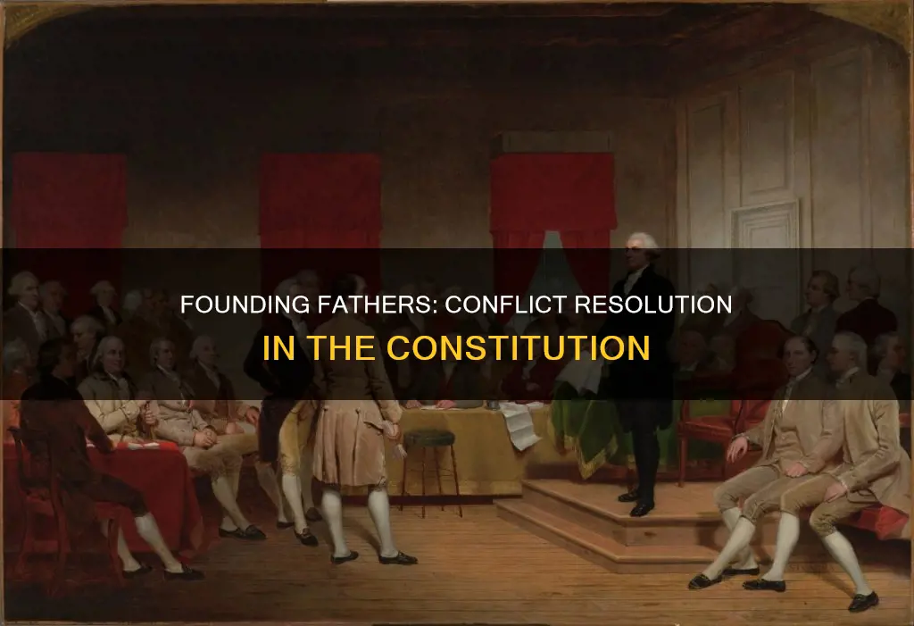 how did the writers of the constitution solve this conflict