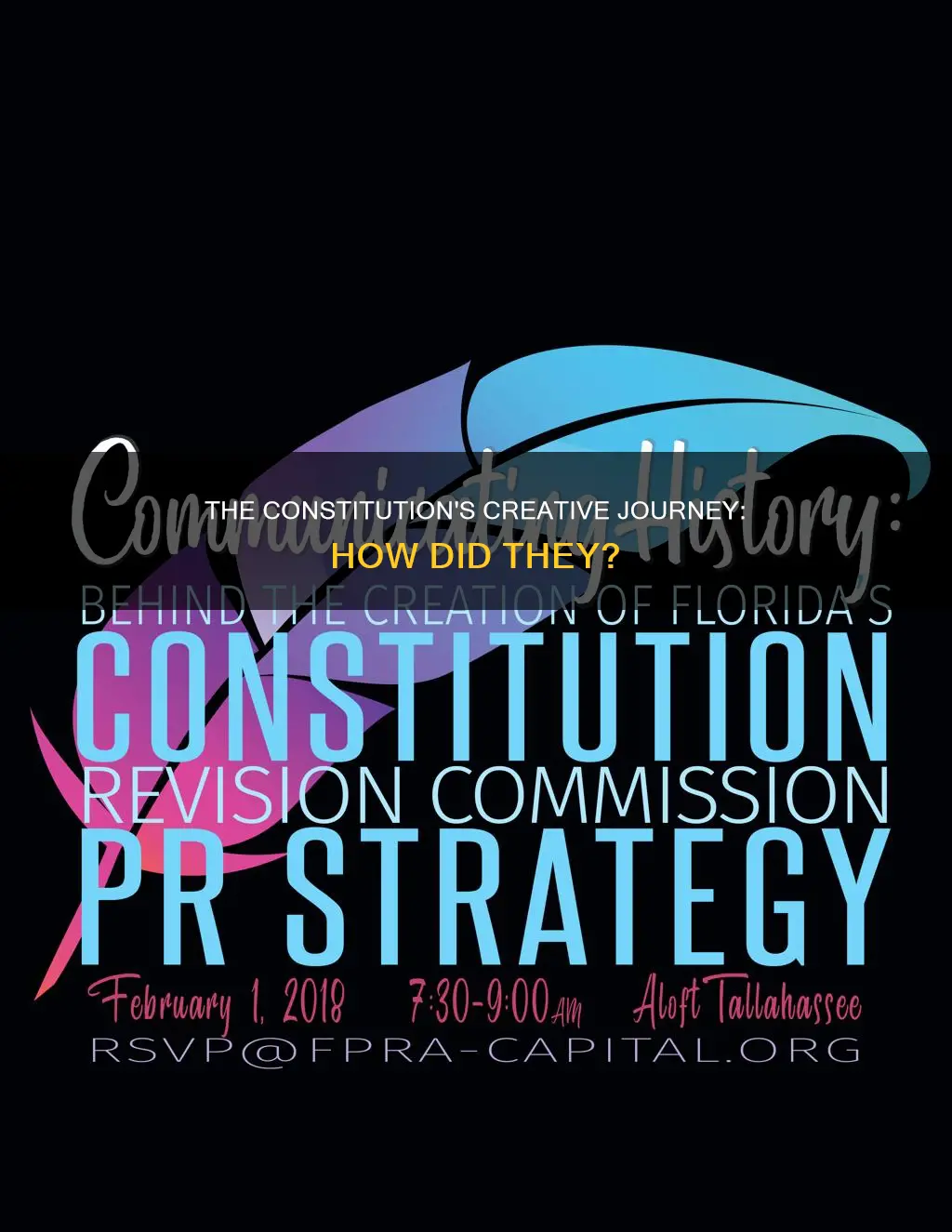 how did they come up with the constitution