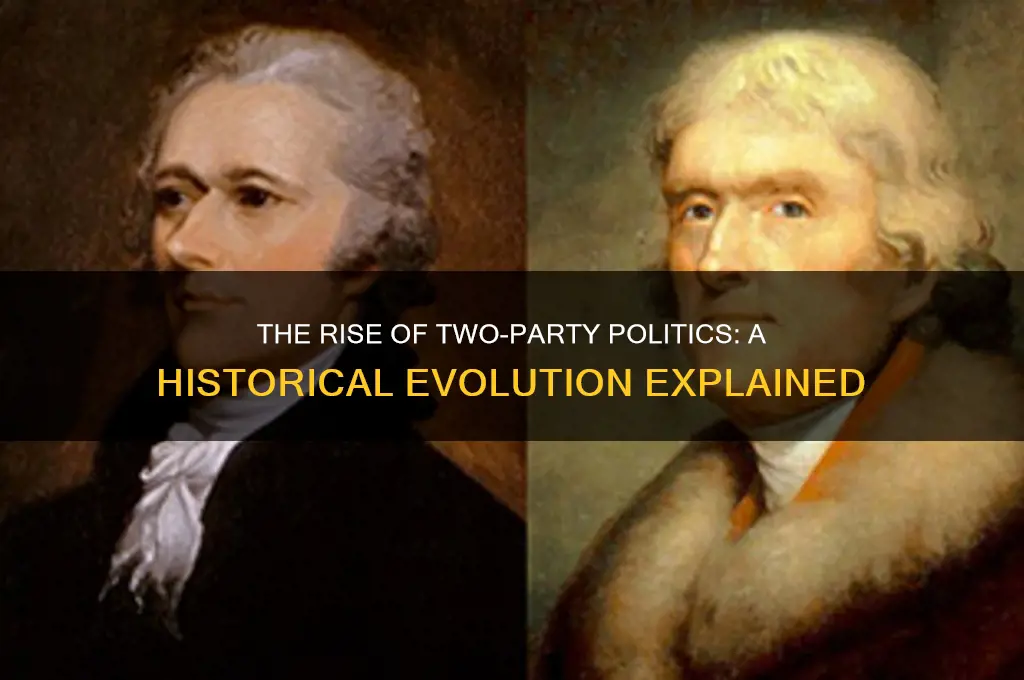 how did two polital parties emerge