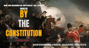 Washington's Executive Powers: A Constitutional Implementation