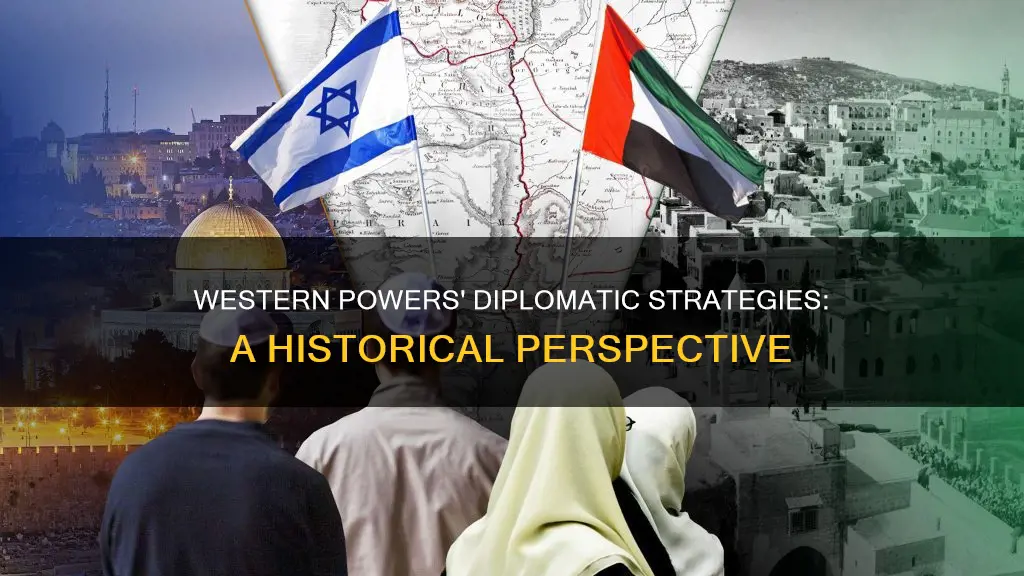 how did western powers use diplomacy