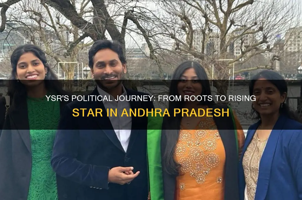 how did ysr join politics