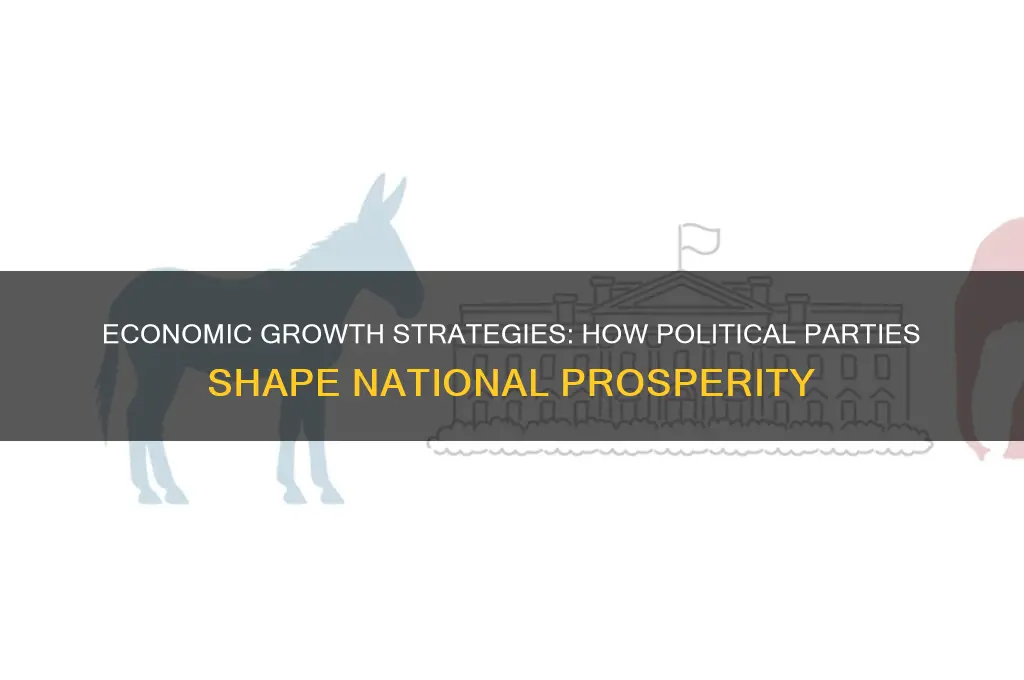how different political parties approach economic growth