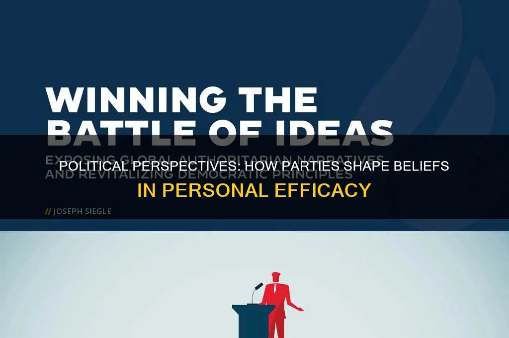 how different political parties view personal efficacy