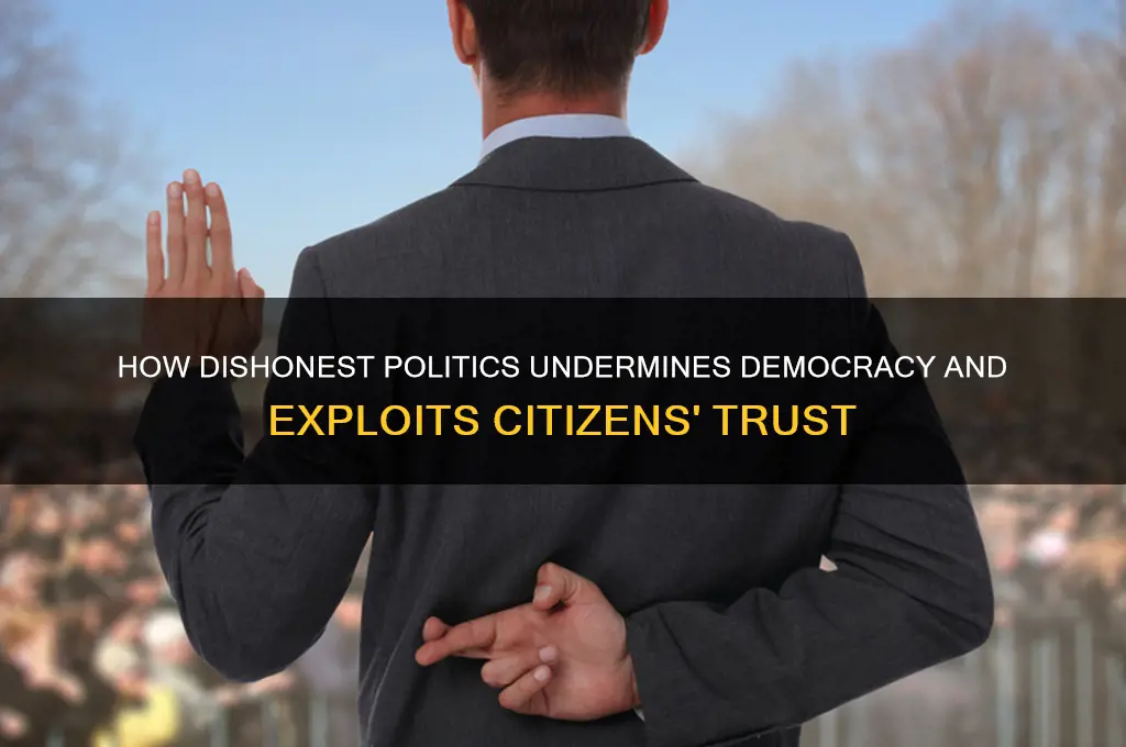 how dishonest politics cheats