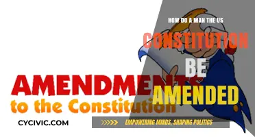 Amending the US Constitution: A Complex Process