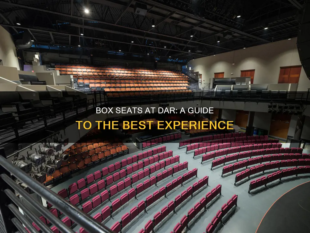 how do box seats work at dar constitution hall