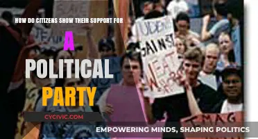 Ways Citizens Demonstrate Support for Political Parties: A Comprehensive Guide