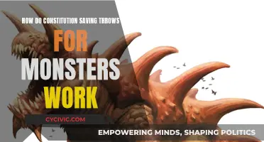 Mastering Monster Constitution: Saving Throws Explained