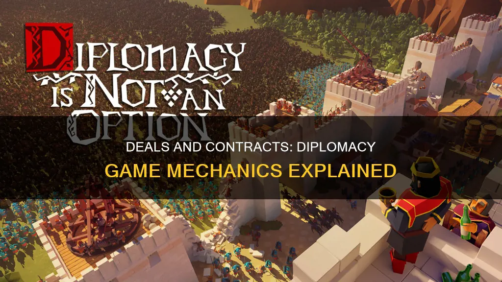 how do deals and contracts work in diplomacy game