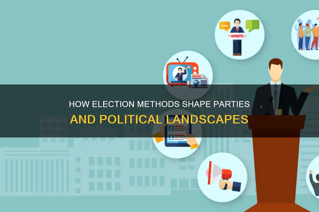 how do election methods affect parties and politics