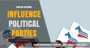 Factions' Power: Shaping Political Parties' Agendas and Policies
