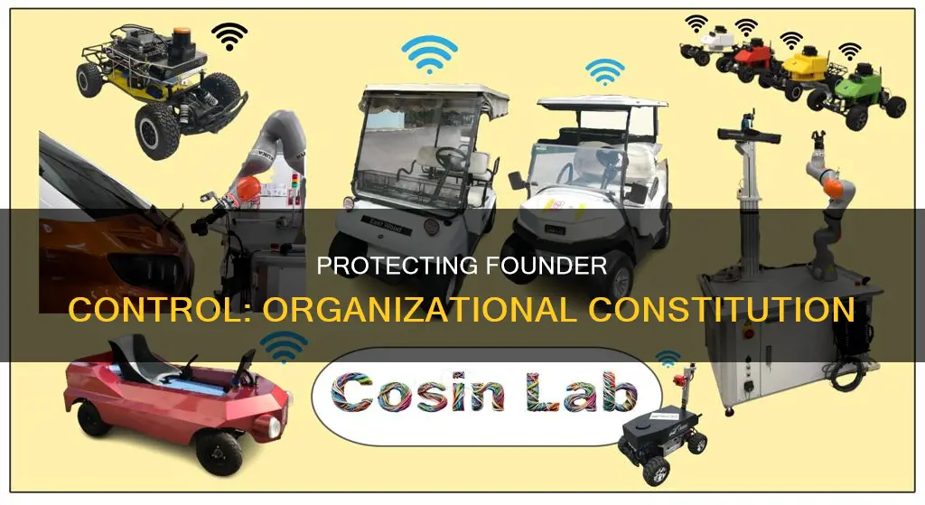 how do founders protect their position in organization constitution