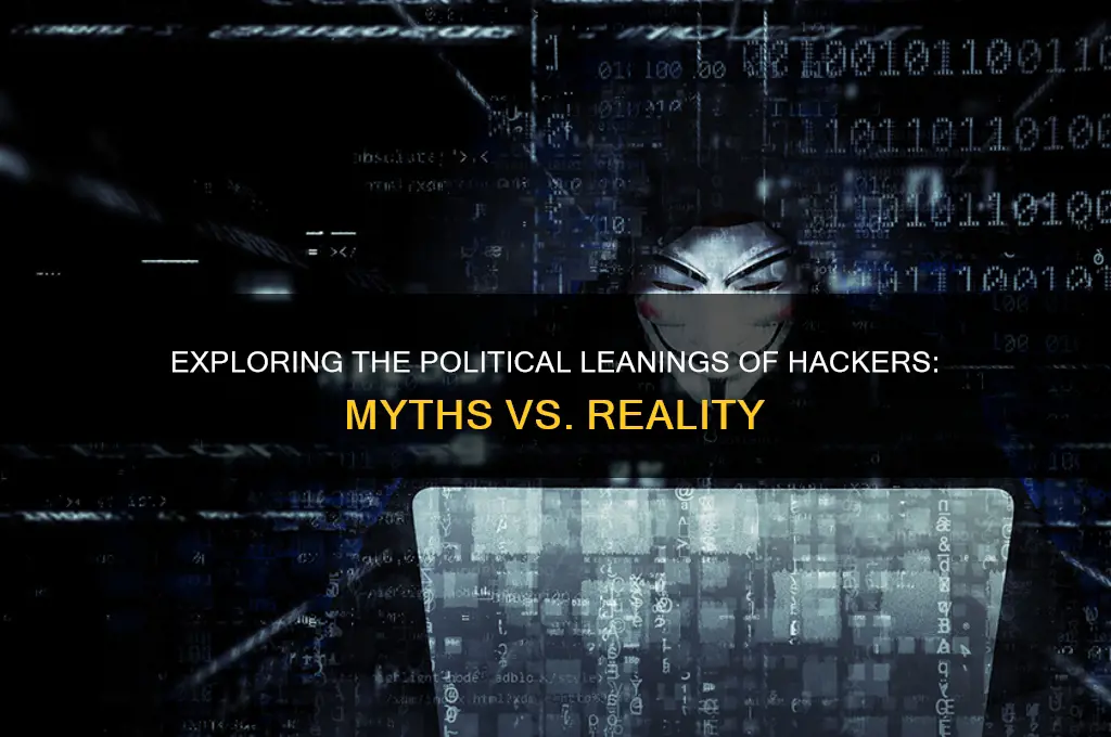 how do hackers lean politically