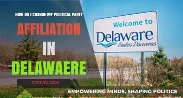 How to Change Your Political Party Affiliation in Delaware: A Guide