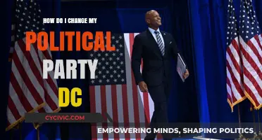 How to Change Your Political Party Affiliation in Washington, DC