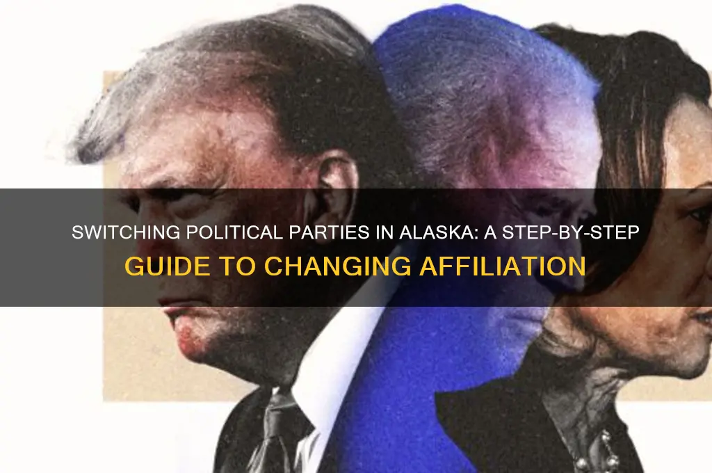 how do i change my political party in alaska