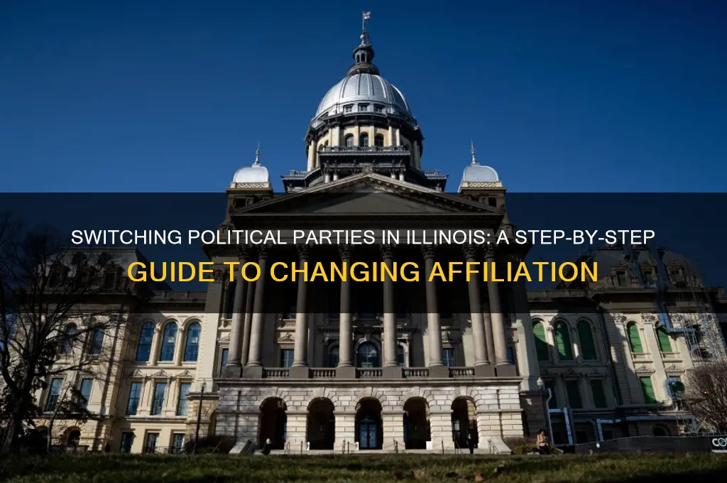 how do i change my political party in illinois