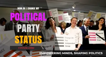 Changing Political Party Affiliation: A Step-by-Step Guide to Updating Your Status