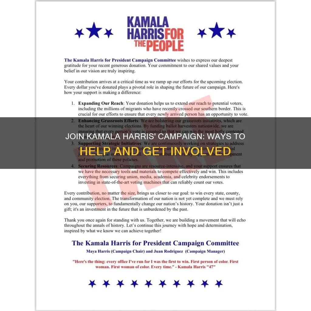 how do i contribute to kamala harris campaign